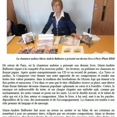2017 Mab Article La Dpche